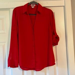 EXPRESS slim Fit Portofino Buttom Shirt